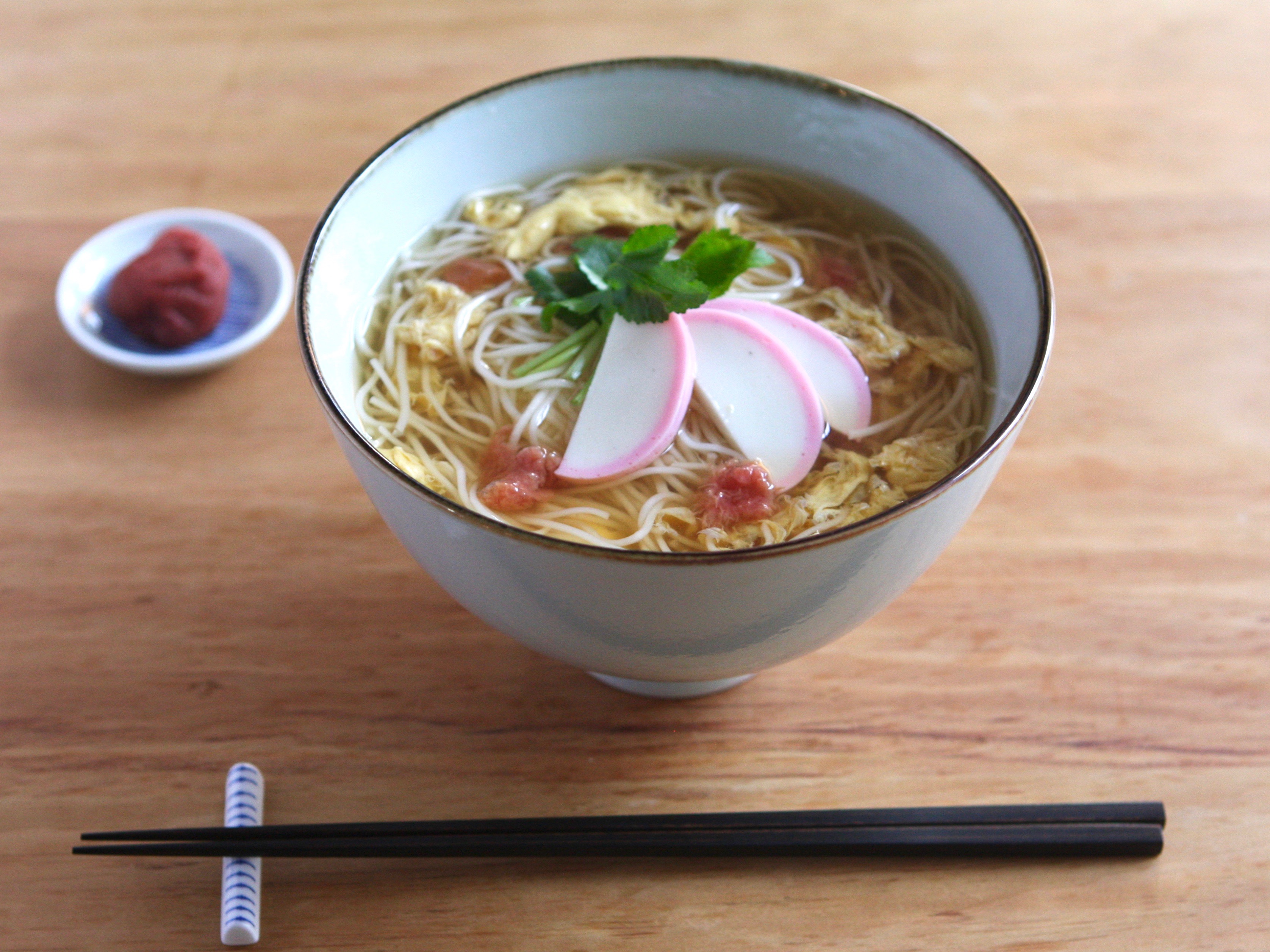 梅にゅうめん