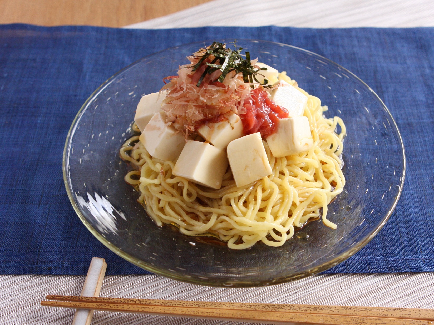 豆腐冷やし中華