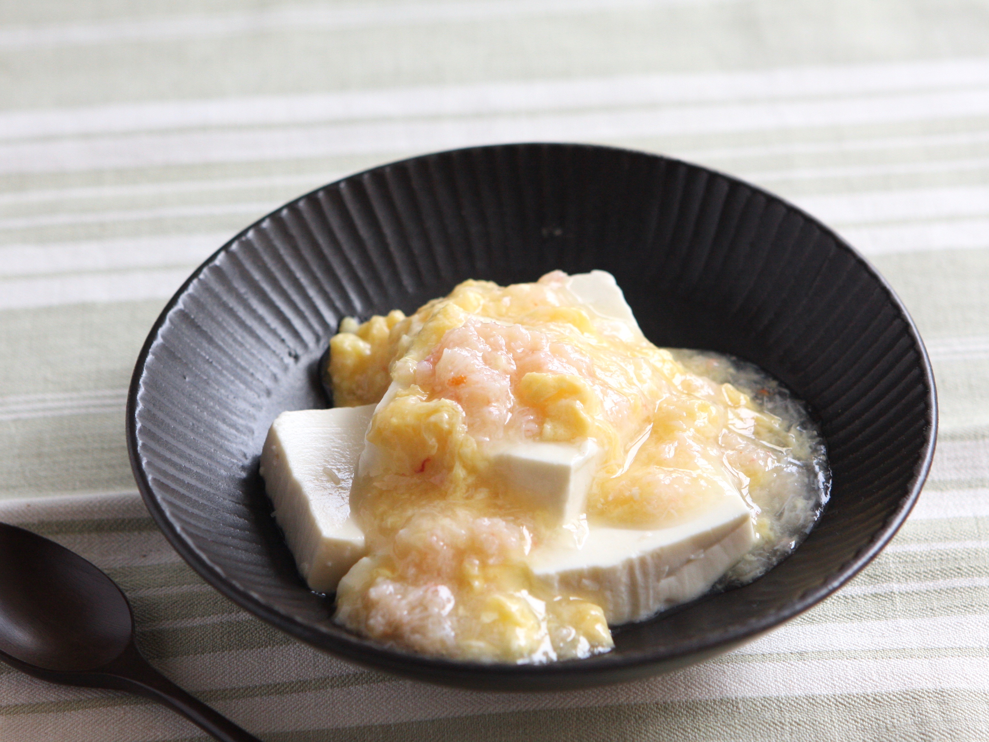 豆腐のかに卵あんかけ