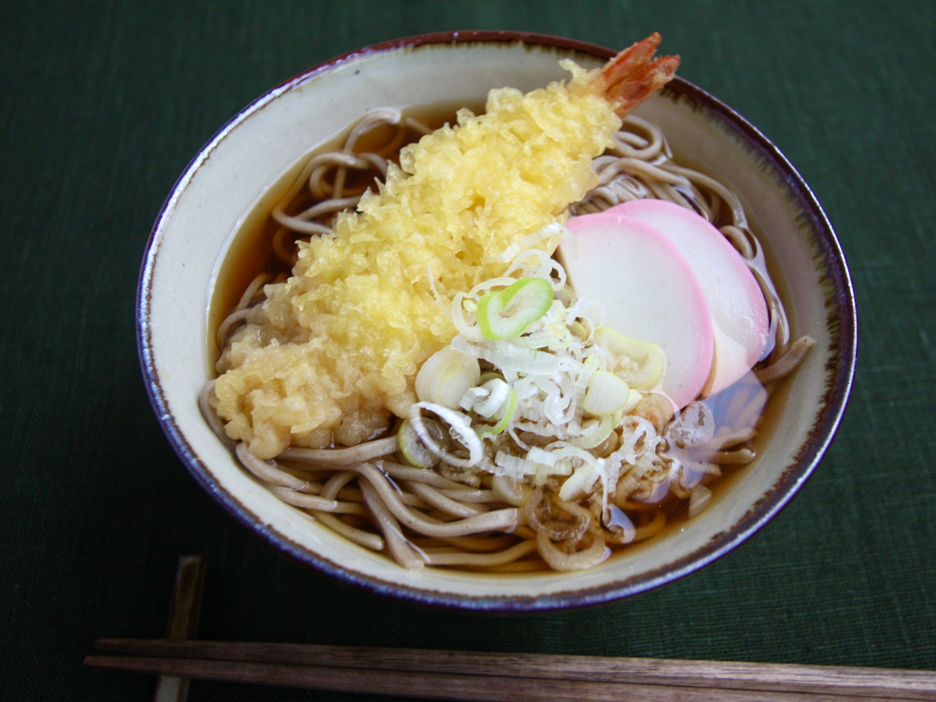 がんサバイバー クラブ 天ぷらのせかけそば